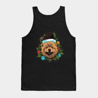 Chow Chow Christmas Tank Top